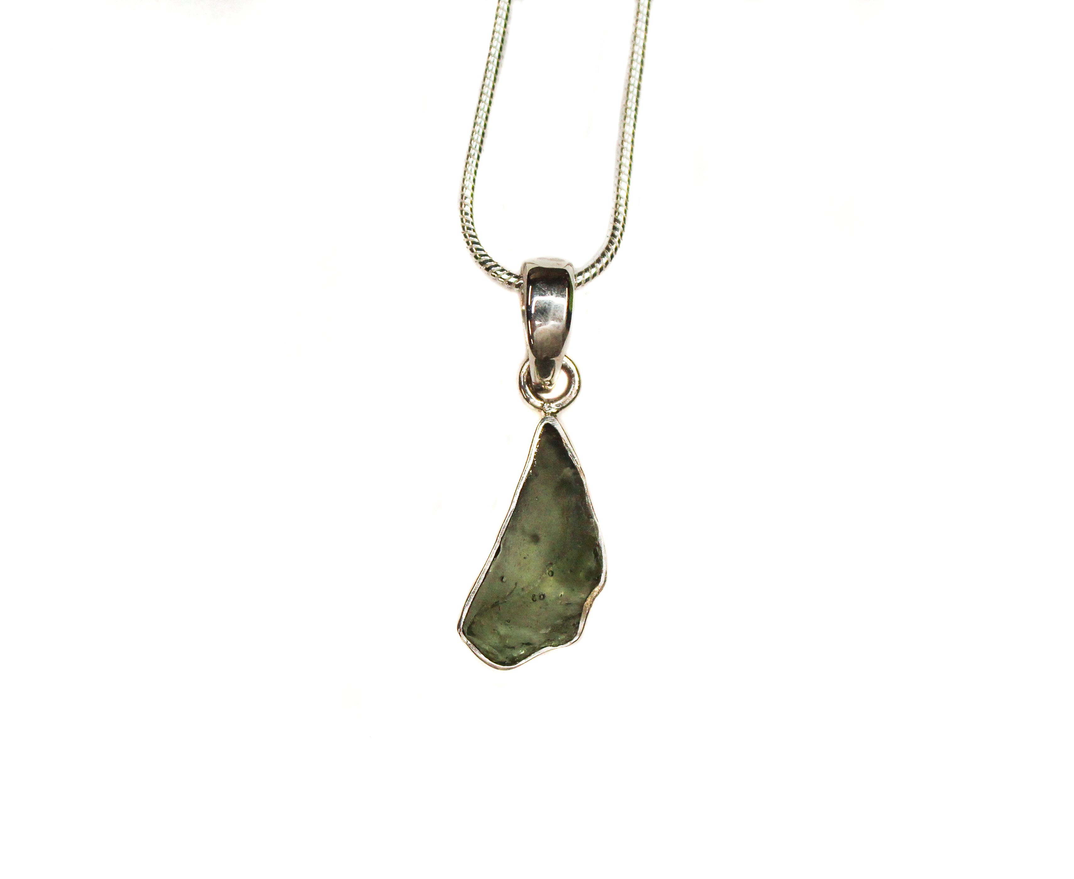 Necklace - Moldavite Pendant $130